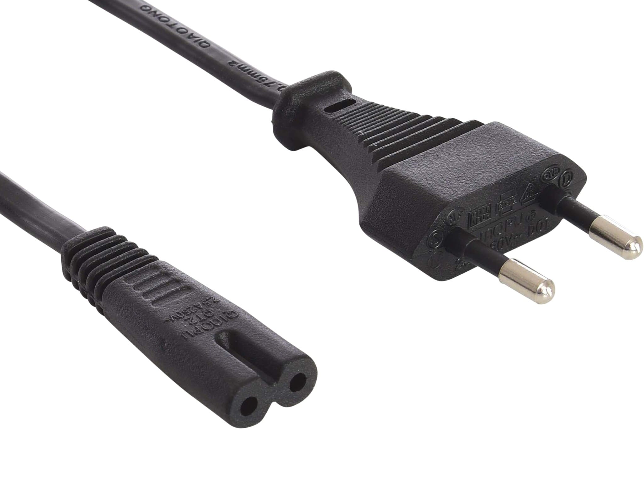 Sandberg 230V Cable EURO 2 pins 1.8 mPower cable with 230V EURO plug. Suitable for many different devices, e.g. power supplies for laptops, household appliances, shavers, etc.Sandberg