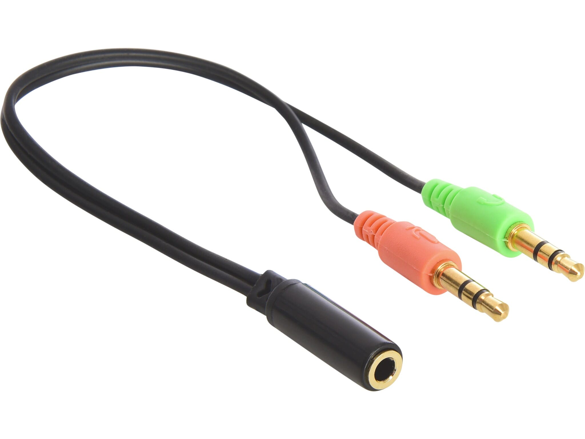 Headset adapterkabel mobil til PC