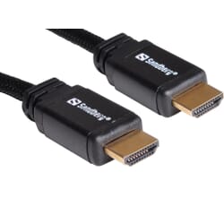 Sandberg HDMI 2.0 19M-19M, 1mWith HDMI you can transfer razor-sharp digital quality sound and images. You can use this cable to connect HDMI devices like your Blu-Ray player or games console to your TV with an HDMI connector.Sandberg