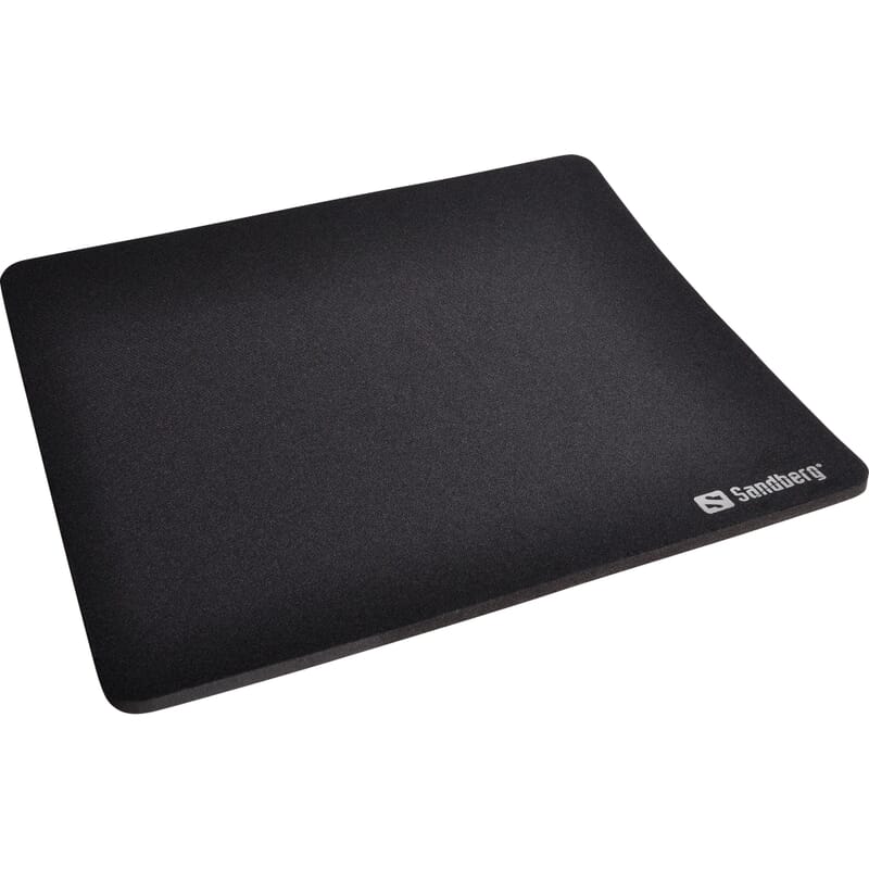 Sandberg Mousepad BlackThis mouse mat is a good investment, as it gives you more precise control of the mouse. It helps both with old-fashioned ball mice and the more common optical mice, because the uniform mat design gives you more even control. The mouse mat also helps limit the amount of dirt that can collect inside ball mice over time. Finally, the softer mat is more comfortable to work with and its black colour makes it look good on your desktop.Sandberg