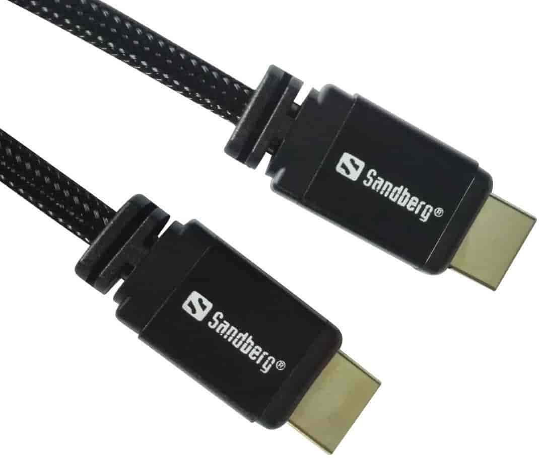 Sandberg HDMI 2.0 19M-19M, 10mWith HDMI you can transfer razor-sharp digital quality sound and images. You can use this cable to connect HDMI devices like your Blu-Ray player or games console to your TV with an HDMI connector.Sandberg