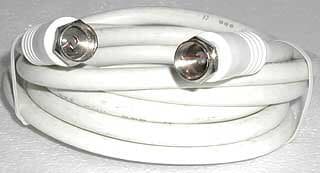 Fully assembled F-F cable. High Quality.F cable is used as an antenna cable for, among other roof antenna, satellite dish and ca
