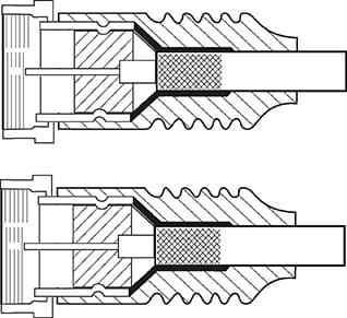 Fully assembled F-F cable. High Quality.F cable is used as an antenna cable for, among other roof antenna, satellite dish and ca