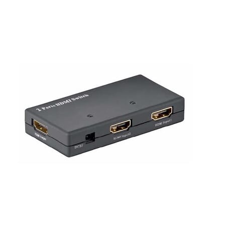 Automatisk HDMI switch 2-1. HDMI 1.3.