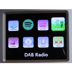 Atemio PTEC Pilatus digital radio - DAB+, FM, MP3, CD, Internetradio, Spotify, UPnP, DLNA med grafisk display.
