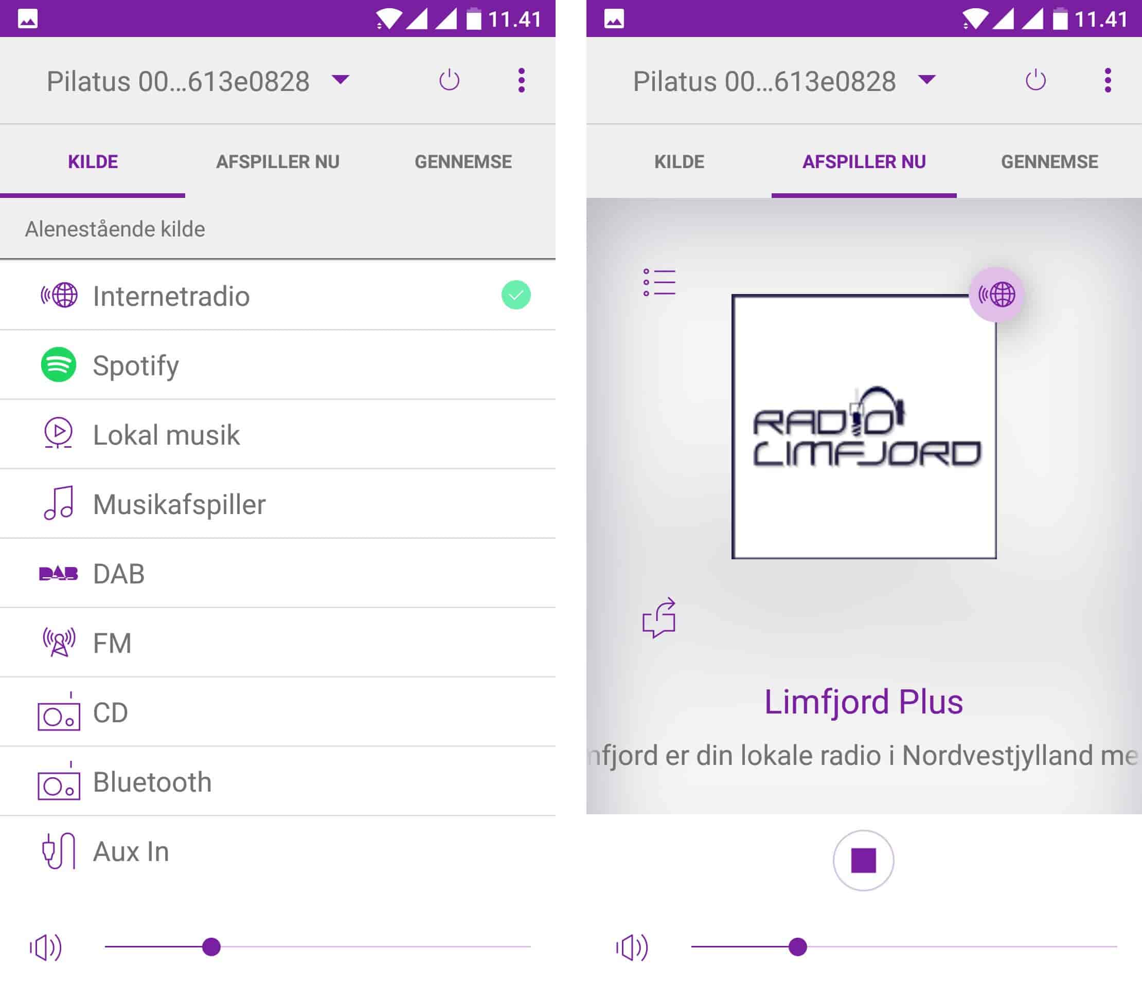 Atemio PTEC Pilatus digital radio - DAB+, FM, MP3, CD, Internetradio. App betjent via WiFi - Android eller Apple IOS.