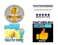 Sandberg USB 3.0 Hard Disk ClonerThe Sandberg USB 3.0 Hard Disk Cloner is the perfect solution for when you need to copy, read and write large amounts of data quickly and easily. The USB 3.0 connection enables you to achieve impressive data transfer speeds of up to 5 Gbit/sec. The cloner has two SATA slots, so you can connect two hard disks to your PC at the same time. The two SATA slots also allow you to clone the contents of one hard disk to another, without any PC connection at all.Sandberg