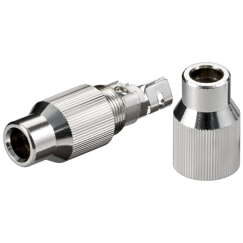 Coax-cable joiner, full metal. Coax-cable joiner, full metal.