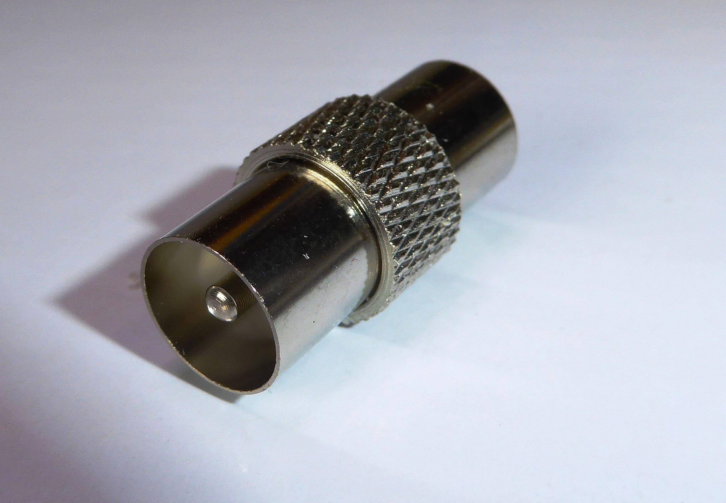 Adapter coax male - coax male joint