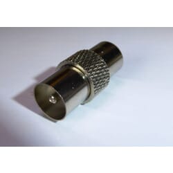Adapter coax male - coax male joint