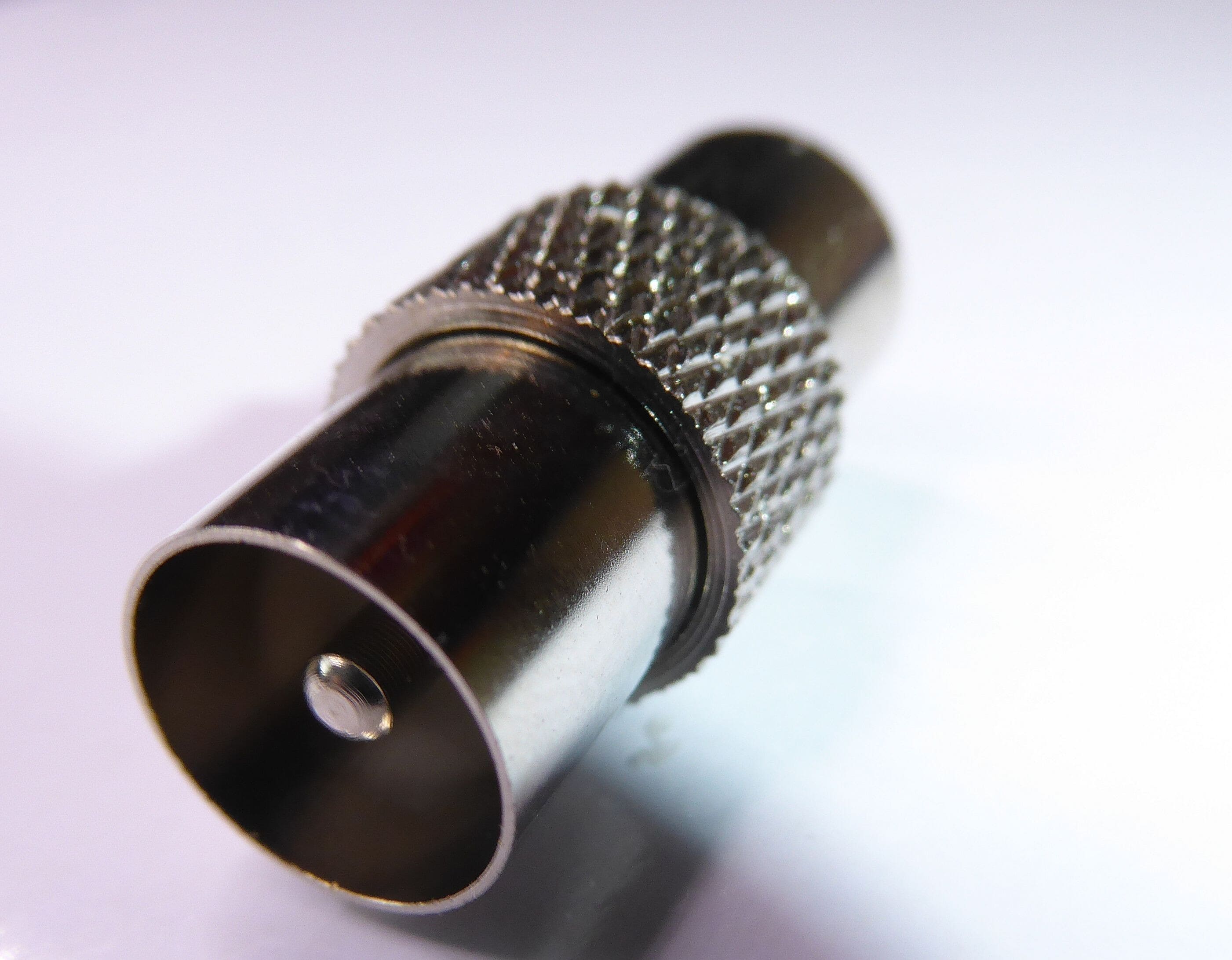 Adapter coax male - coax male joint