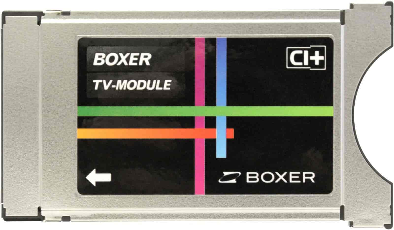 Boxer CA modul CI+. Til HDTV modtagelse via antenne.