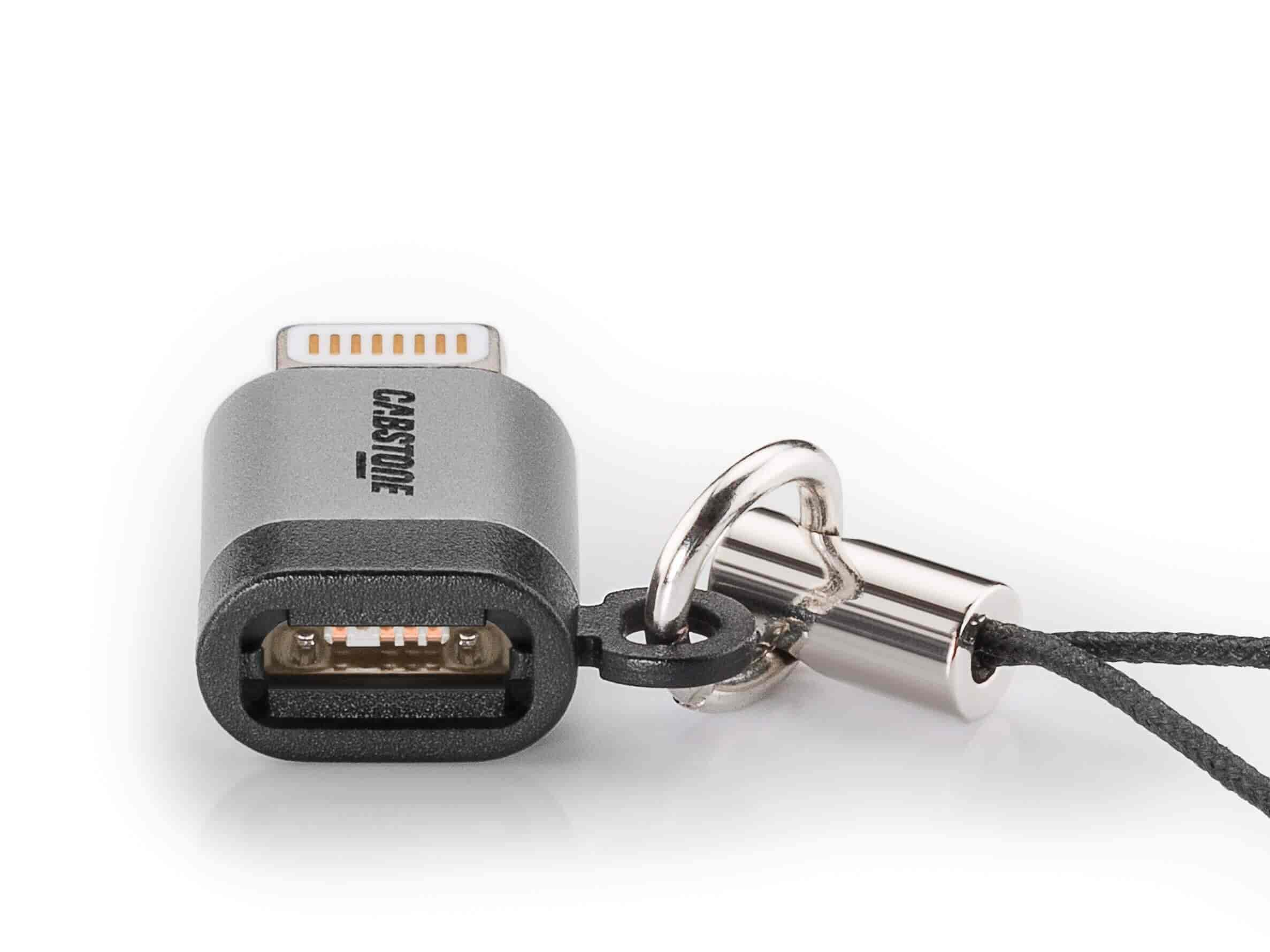 Apple Lightning to Micro USB adaptor