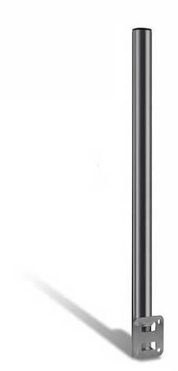 Beslag til montering på balkon / altan gelænder. Beslag til parabol og antenne. Nem, sikker og hurtig løsning. Ø42x800 mm.