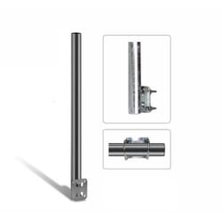 Balconymount 400 mm. - for mounting antenna, satellite dish or security cams on balcony railings.