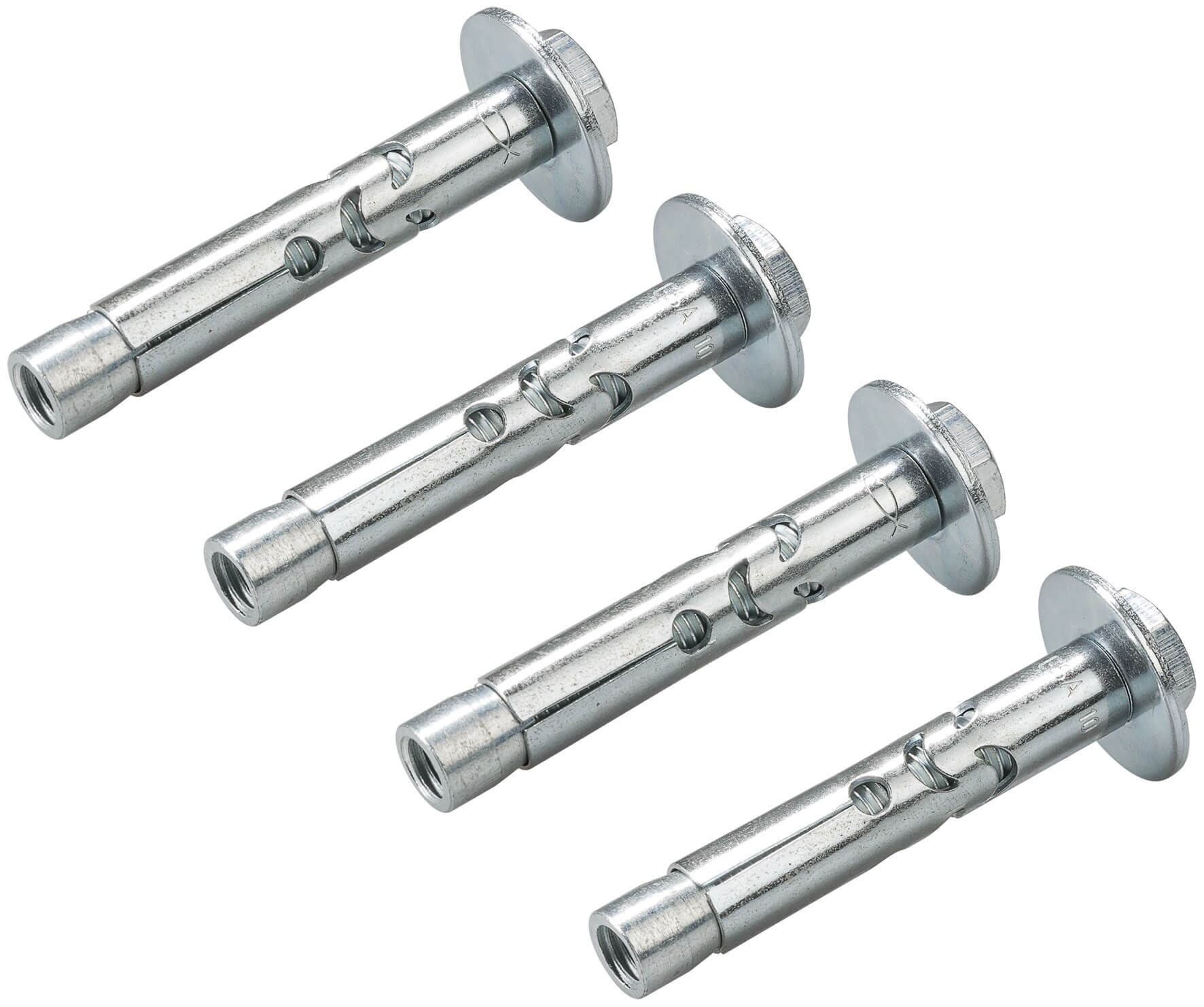 M8 Steel Heavy Duty wall sleeve Anchor, 10x60 mm (4 pcs.)