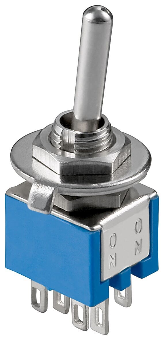 Toggle switch 2x ON-ON mini DPDT