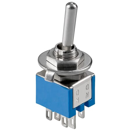 Toggle switch 2x ON-ON mini DPDT