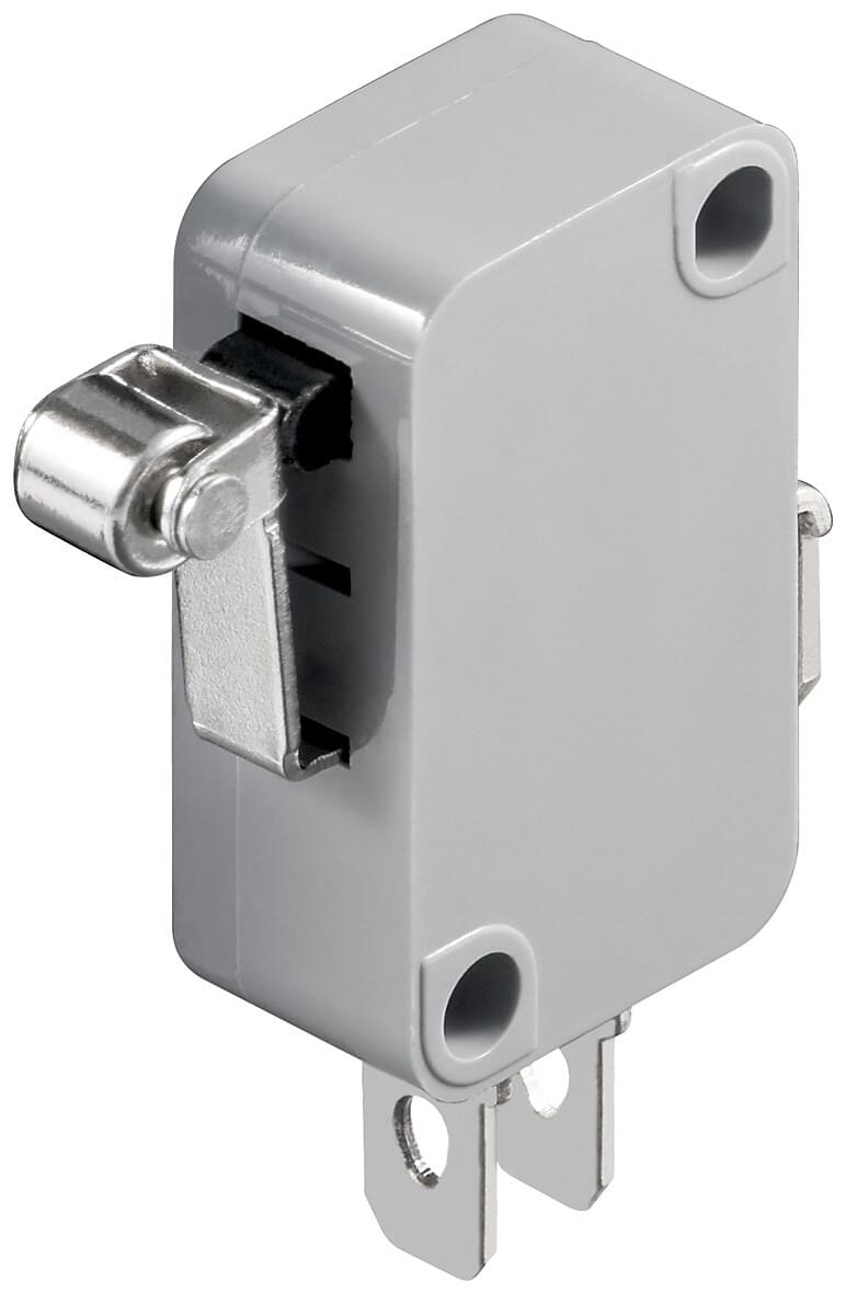 Microswitch med metalrulle 5A/250V