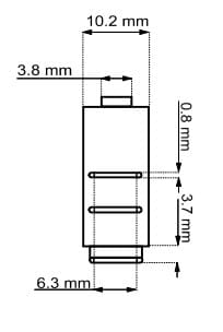 Microswitch toogle switch, standard 5A/250V