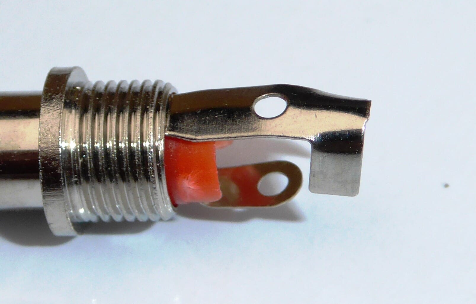 DC plug Ø2,1/Ø5.0 with cable protector