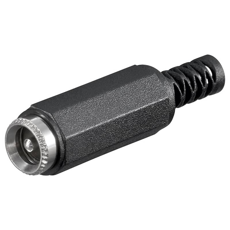 DC jack - female DC connector Ø2.1 mm. / Ø 5.9 mm. DC jack - female DC connector Ø2.1 mm. / Ø 5.9 mm.