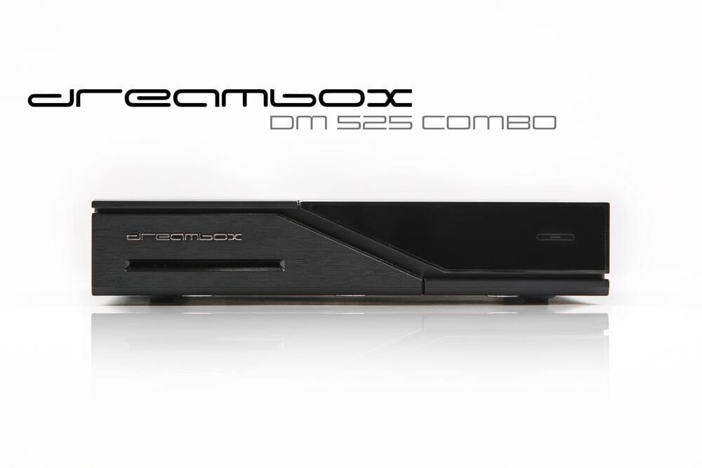 Dreambox HDTV DM525 Combo Parabol, kabel og antenne TV - 1xDVB-S2+1xDVB-C/T2 tuner