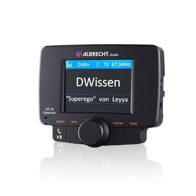 DAB+ Digital radioadapter til bil, 12V/24V., Bluetooth DAB+ Digital radioadapter til bil, 12V/24V., Bluetooth