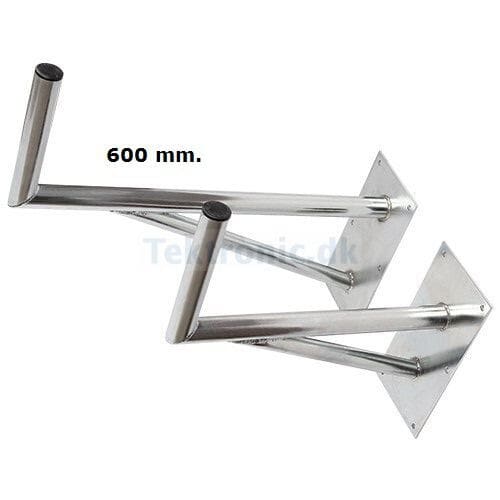 TEK78 Angle bracket ALU 600 mm. reinforced.