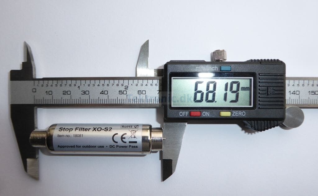 Stop filter 4G LTE for antenna