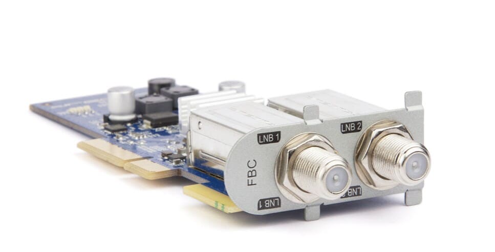 Dreambox FBC - full bandwidth DVB-S2 Twin tuner (8 demodulatorer)