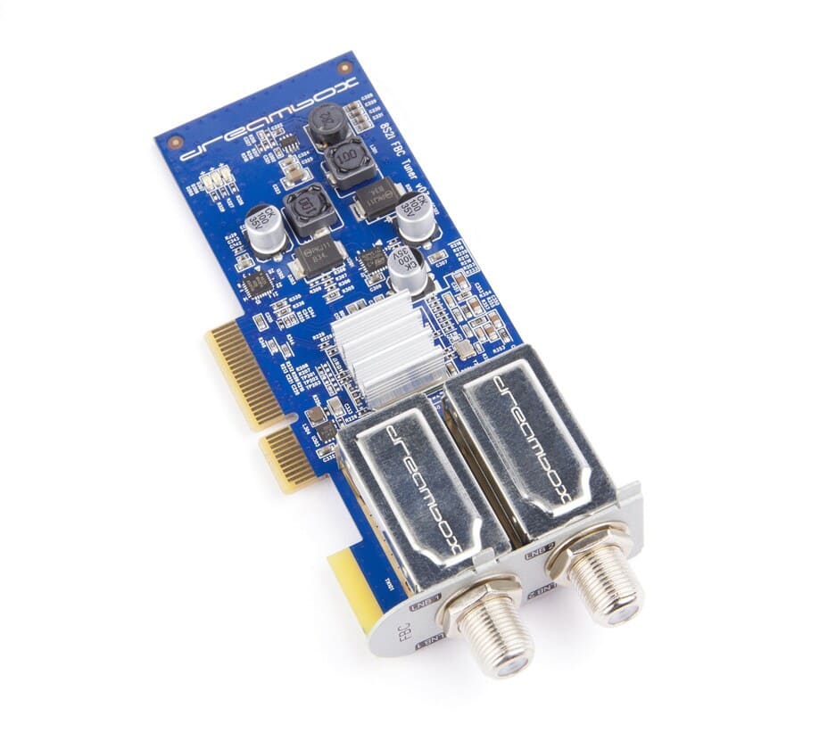Dreambox FBC - full bandwidth DVB-S2 Twin tuner (8 demodulatorer)
