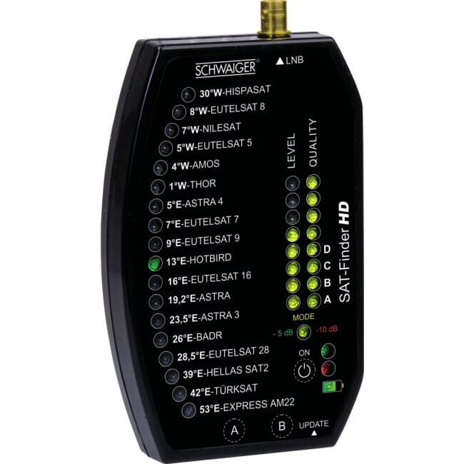 SAT finder HD - DIY Satellite dish adjustment.
