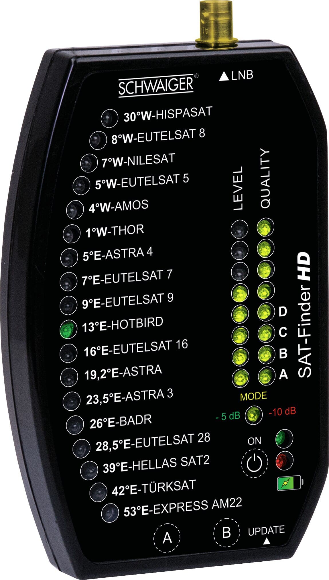 SAT finder HD - DIY Satellite dish adjustment.