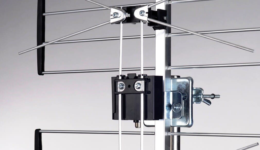 Antenne UHF 4 gitterantenne 4G/LTE filter Maximum
