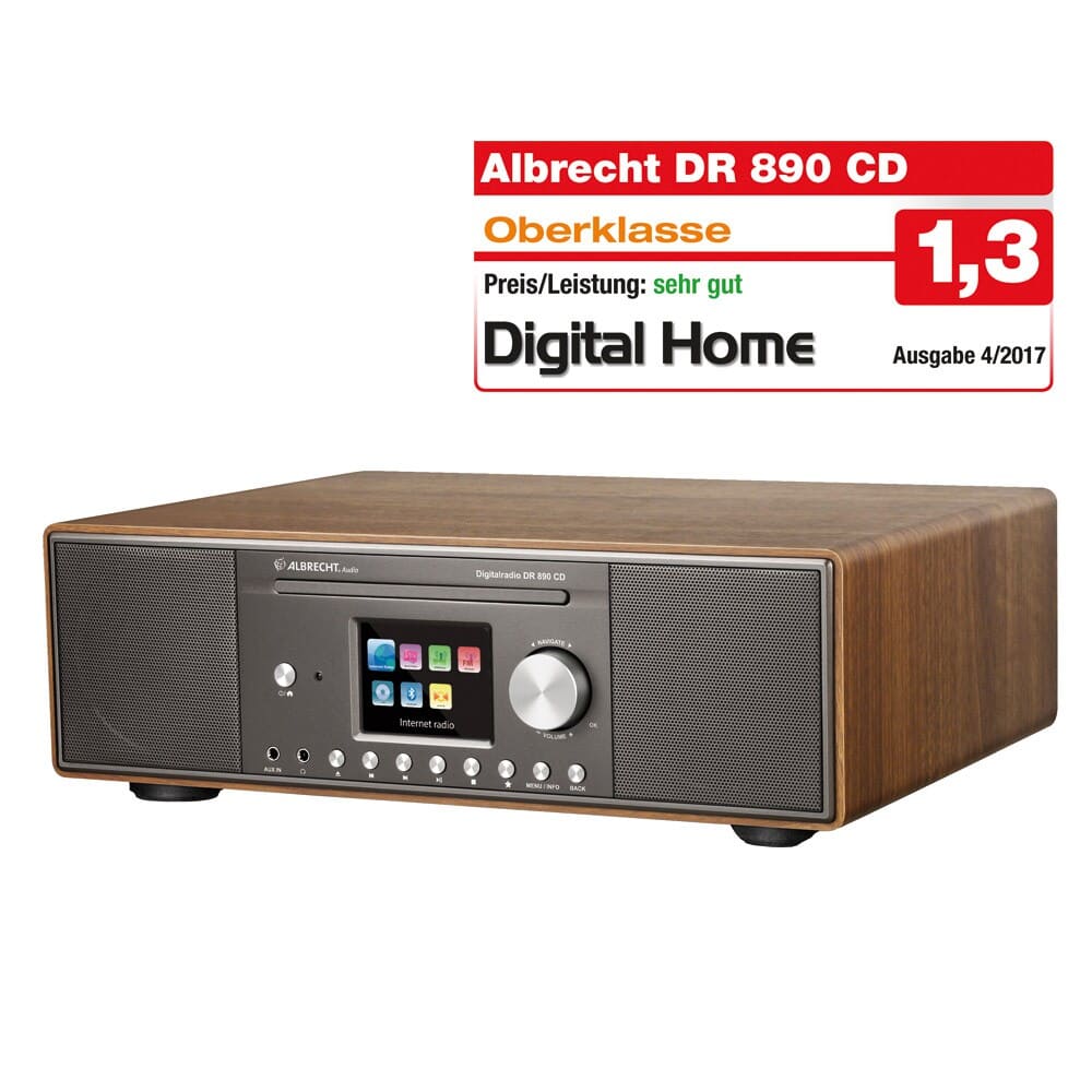 DAB+ radioanlæg i overklassen - med mulighed for ekstern antenne.