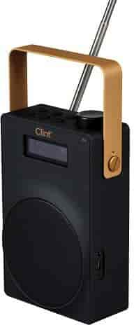 DAB/DAB+ og FM radio Clint F6 - med genopladeligt batteri.