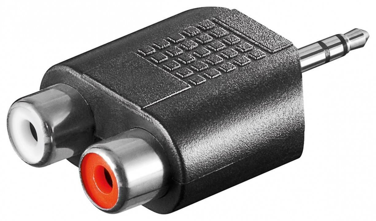 Audio adapter Jack 3,5 mm. to RCA female