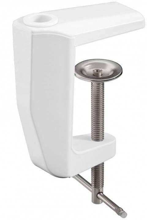 Mounting clamp for a number of magnifier lamps