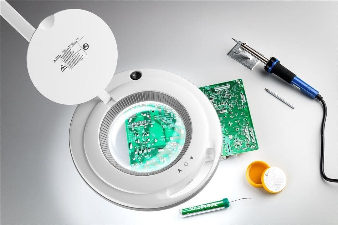 Soldering kit for fine soldering work, 5 parts