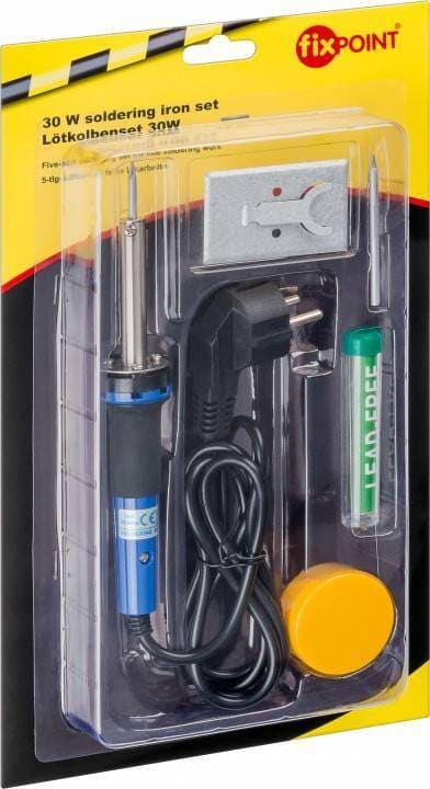 Soldering kit for fine soldering work, 5 parts