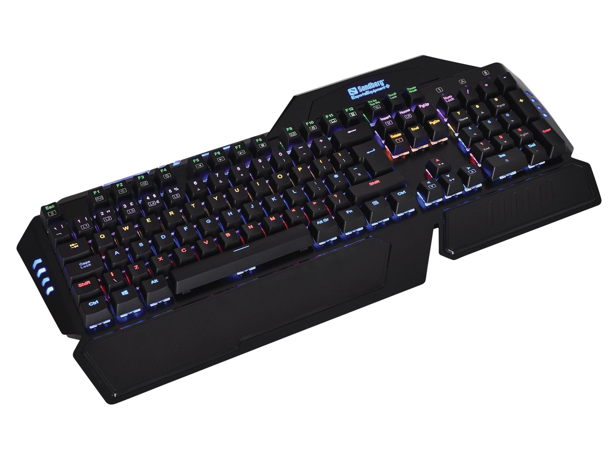 Hailstorm Mech Keyboard Nordic - Gamer tastatur med 5 års garanti.