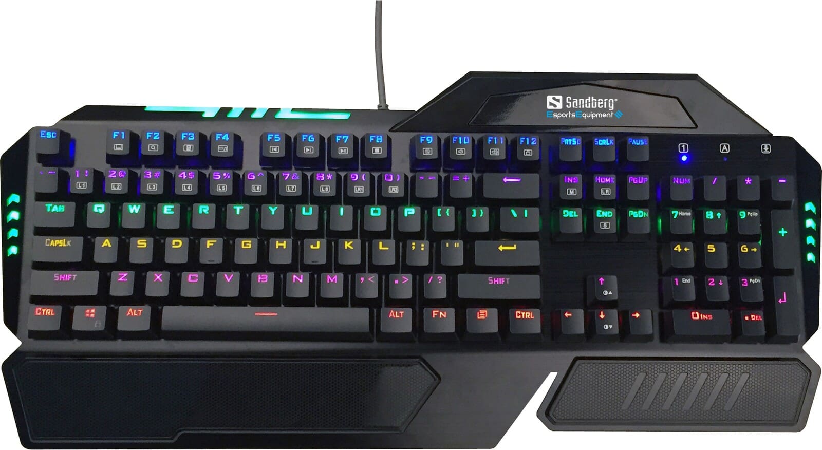 Hailstorm Mech Keyboard Nordic - Gamer tastatur med 5 års garanti.