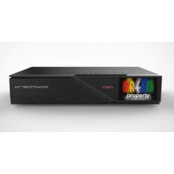 Dreambox DM 920 UHD 4K Digitalmodtager 1x DVB-C/T2 Dual Tuner til modtagelse af Kabel TV og Antenne TV. Mulighed for tuner udvid
