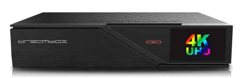 Dreambox 920 UHD 4K  ultra hurtig Linux digitalmodtager 1x DVB-C/T2 Dual Tuner til modtagelse af Kabel TV og Antenne TV