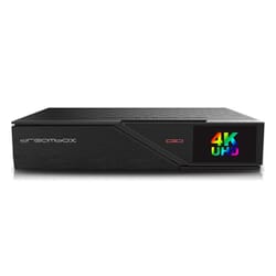 Dreambox DM 920 UHD 4K E2 Linux digitalmodtager 1 x DVB-S2 FBC Dual Tuner til Parabol TV (både SD og HD TV kanaler)