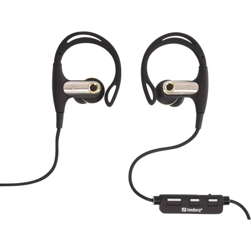 Sandberg Bluetooth Sports Earphones - god lyd og holdbarhed, perfekt til løbere. Sandberg Bluetooth Sports Earphones - god lyd og holdbarhed, perfekt til løbere.