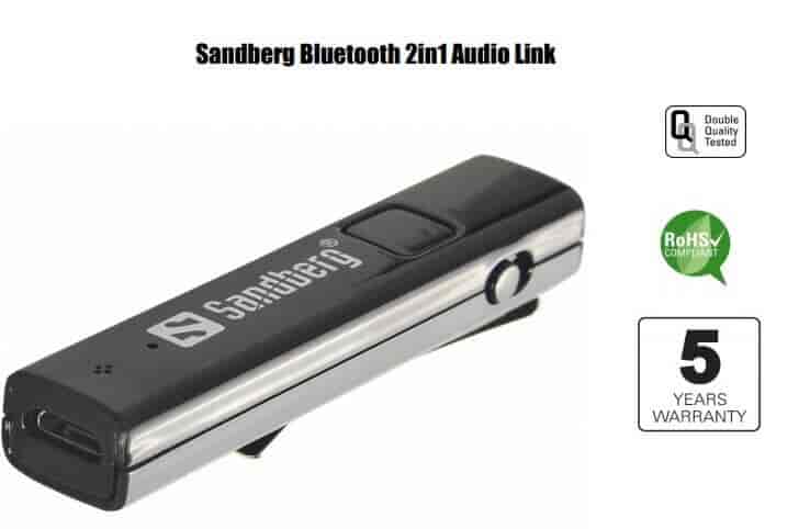 Bluetooth Audiolink 2in1 - få Bluetooth på Hi-Fi, Headset eller bilradio