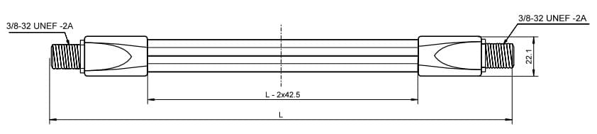 Feedthrough for SAT signals
