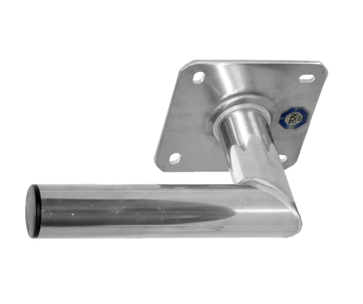 Wallmount angle bracket ALU 50x150 glossy finish
